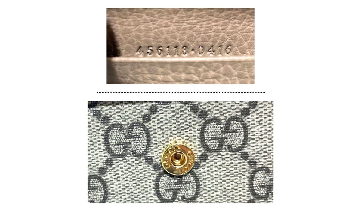 GUCCI グッチ ダブルG バイカラー 6連キーケース GGスプリーム ピンク