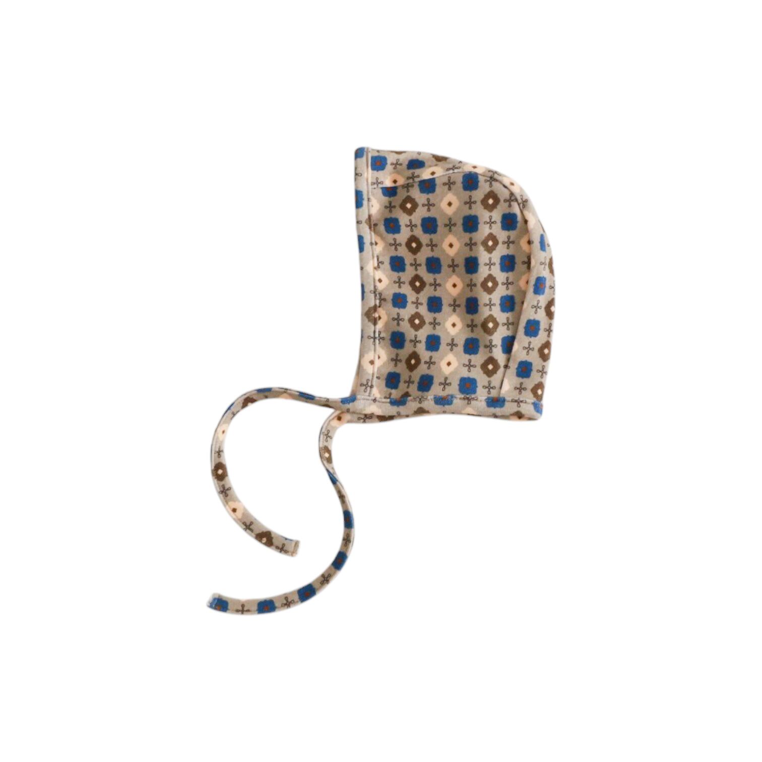 & pal / geometric pattern bonnet / gray / 42-46cm,48-50cm