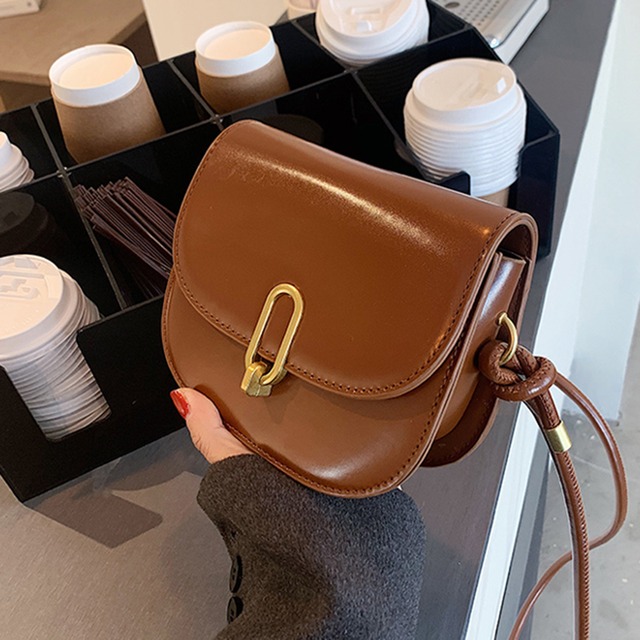 レッド メッセンジャーバッグ サドルバッグ シートバッグ 手作りハンドバック29175922804