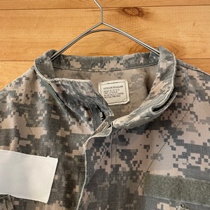 【BDU jacket】米軍実物 ミリタリージャケット コンバットユニフォーム デジカモ柄 アメリカ古着