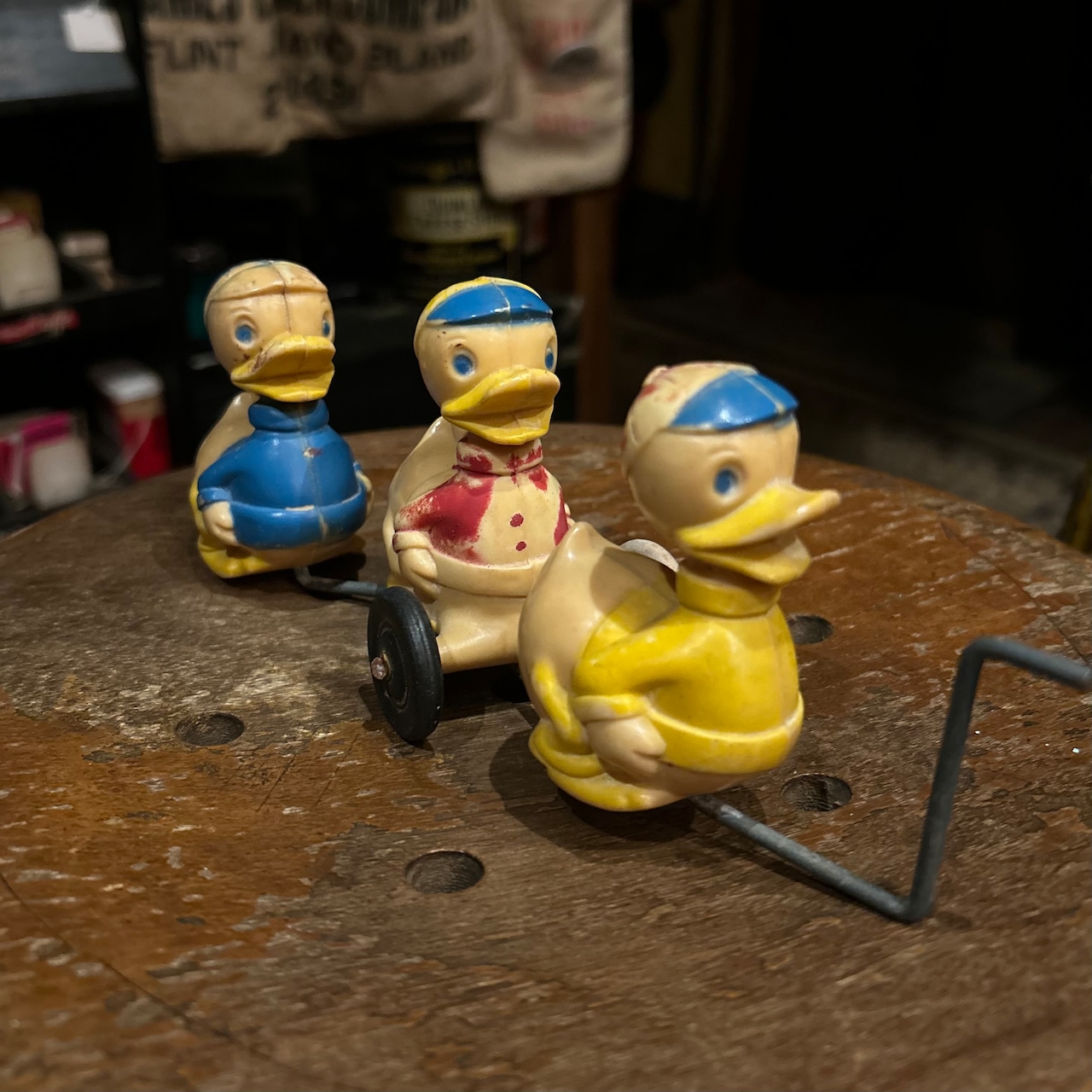 1949 ドナルドダック ヒューイ・デューイ・ルーイ ヴィンテージ トイ MARX Disney “Donald Duck His Nephews Toy MU-119