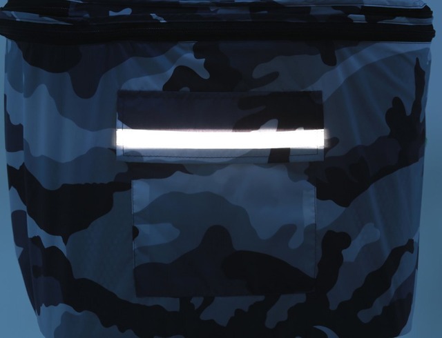 川住製作所(Kawasumi Seisakusyo) 自転車 2段式後カゴカバー KW-263MG 迷彩