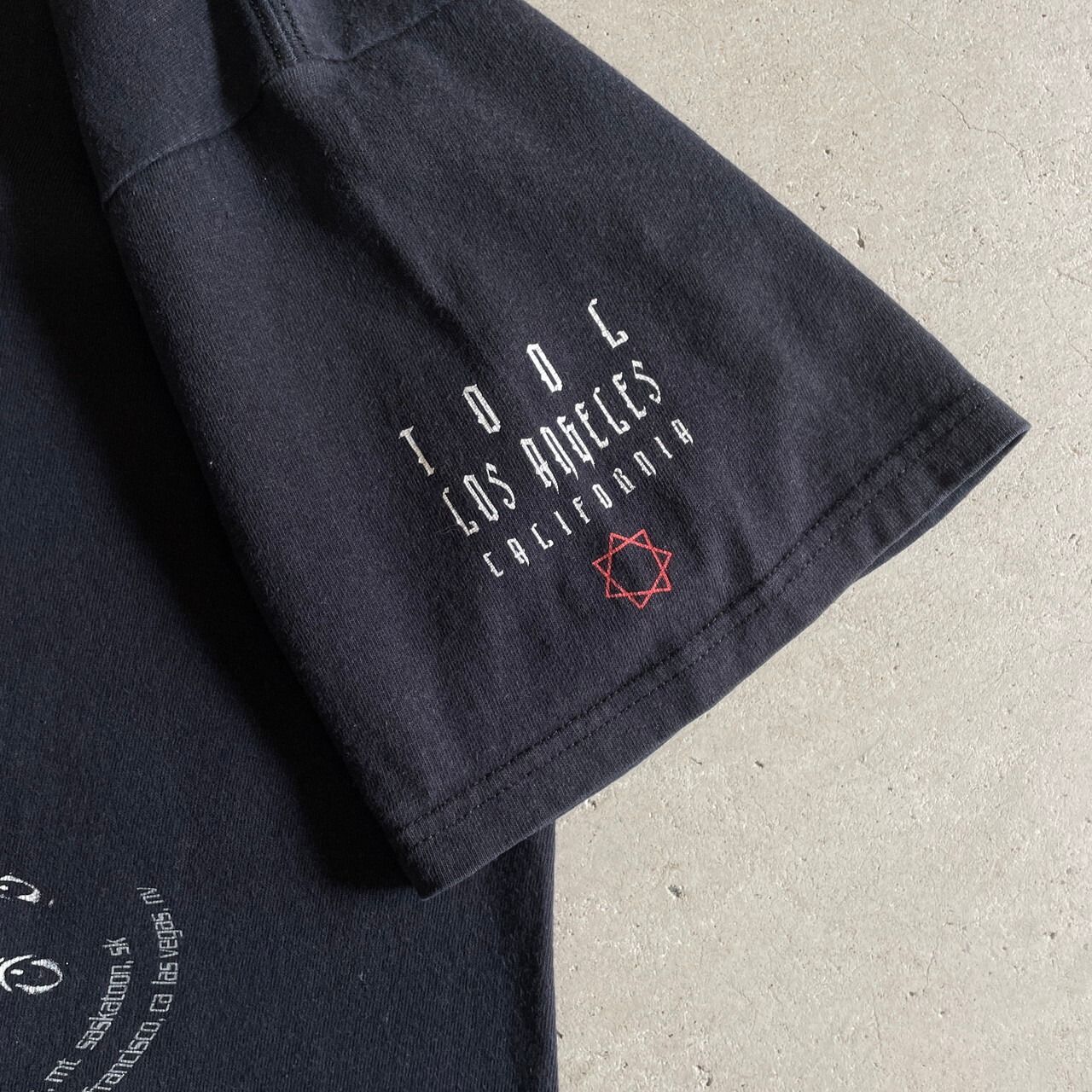 00年代 TOOL トゥール 両面プリント バンドTシャツ メンズL 古着 00s 