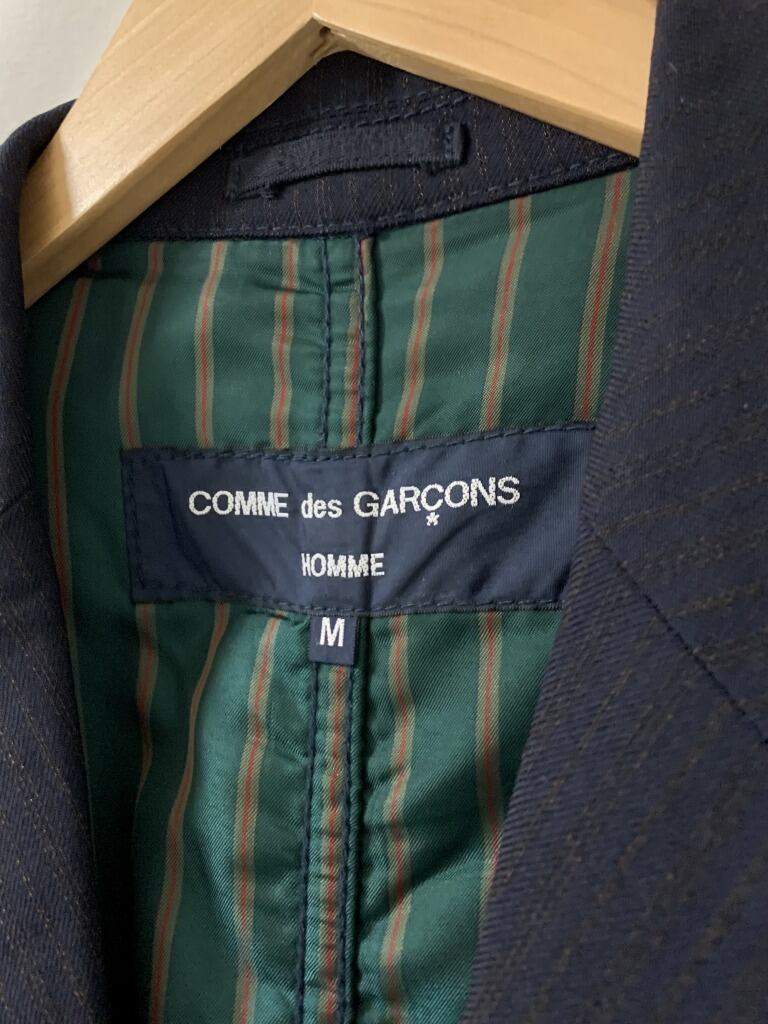 Woven Stripe Pattern Design Tailored Jacket "COMME des GARÇONS HOMME"