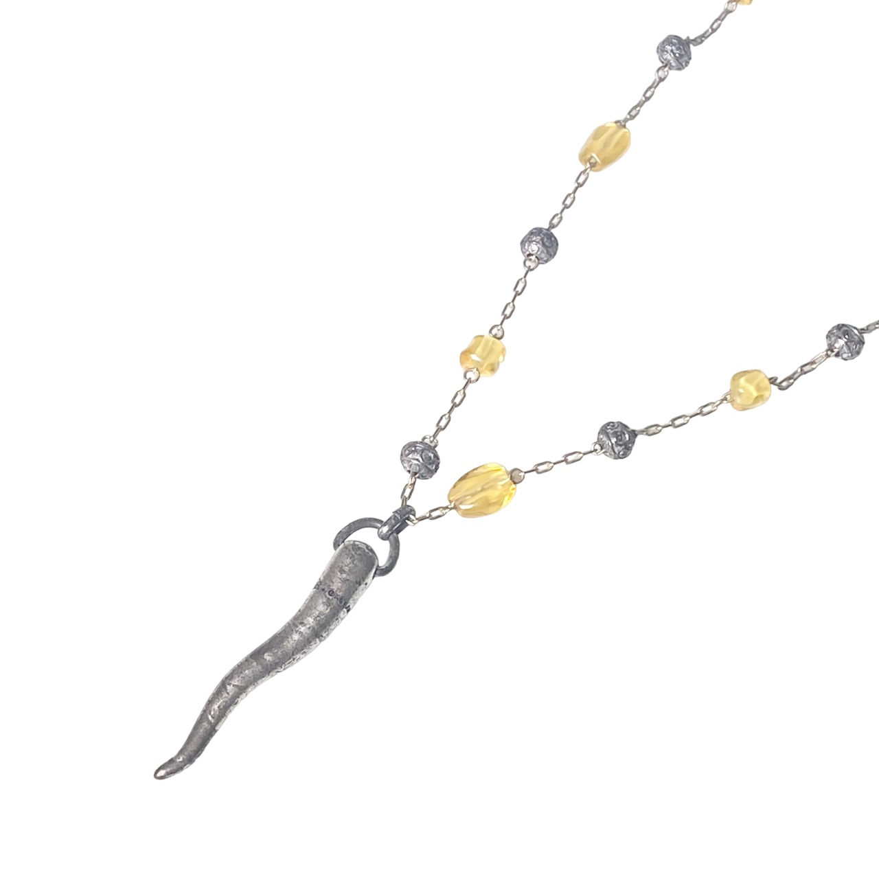 DOLCE&GABBANA beads necklace “corno”