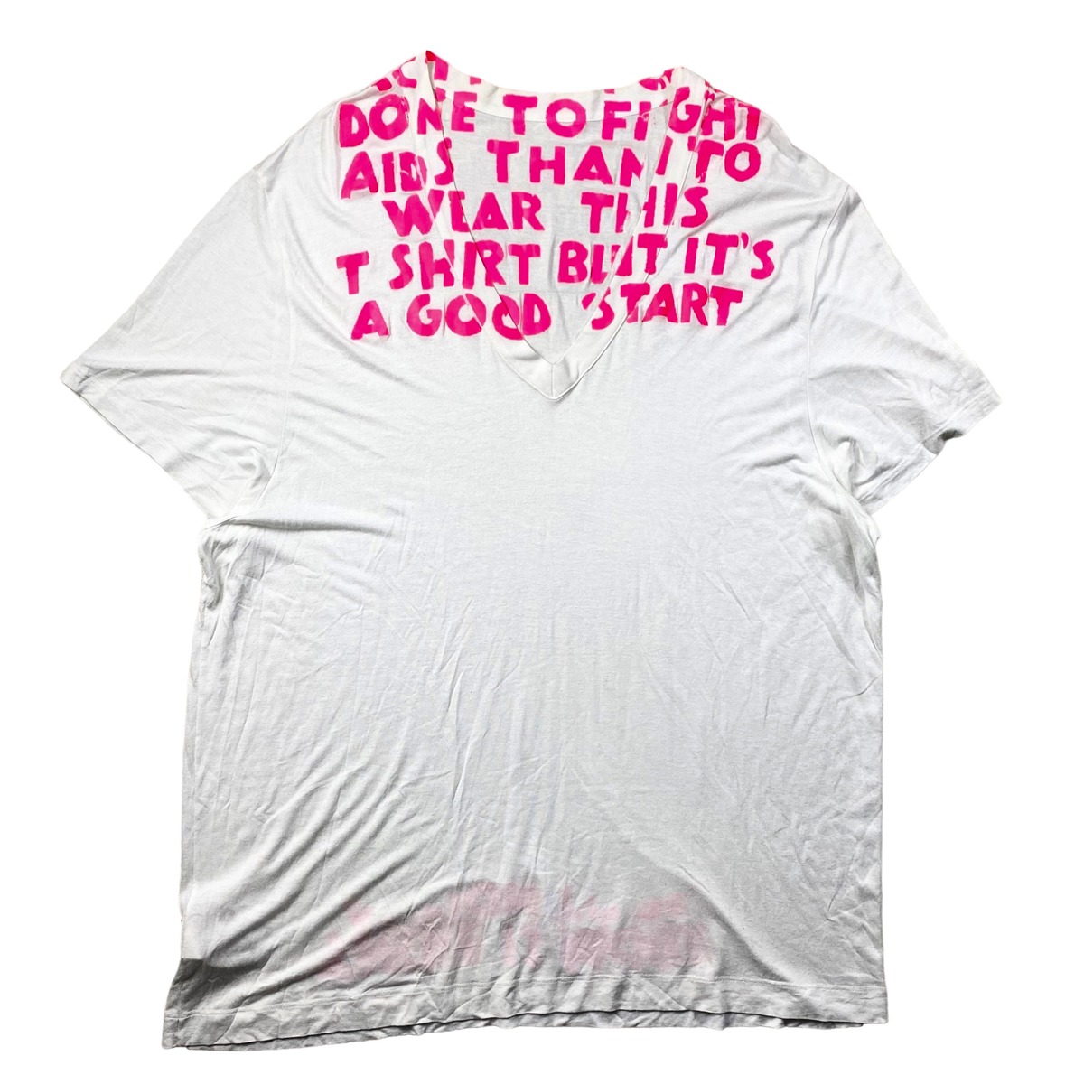 2009SS MAISON MARTIN MARGIELA rayon “AIDS TEE” | NOIR ONLINE