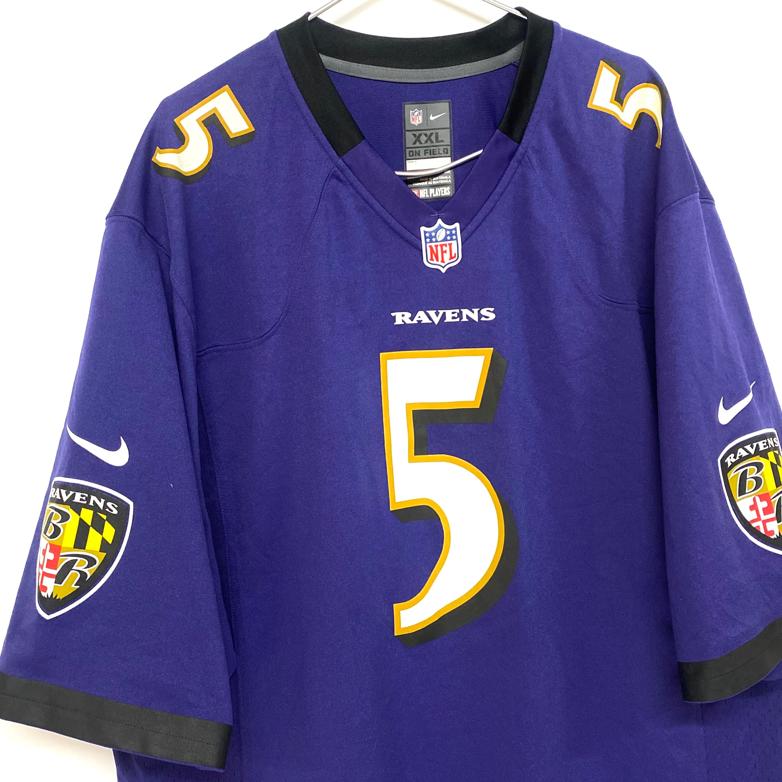 【古着】Ravens NFL ゲームシャツ　オーバーサイズ　XL 古着】Ravens NFL ゲームシャツ オーバーサイズ XL NFL BALTIMORE