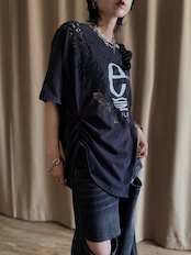 deconstructed sculptural black remake t-shirt-5266-6