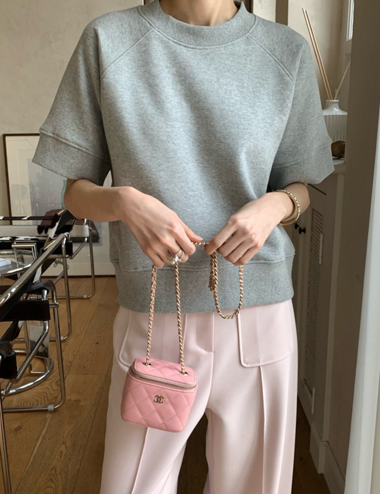 【新作5%OFF・3日間】Simple mtm Tops_3colors