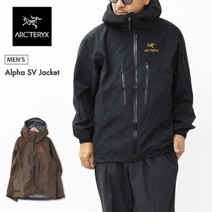 ARC'TERYX [アークテリクス正規代理店] M Alpha SV Jacket [X000009899] アルファ SV ジャケット メンズ・GORE-TEX・BIRD AID MEN'S「スキー・スノーボード・登山・ハイキング・クライミング」[2025AW]