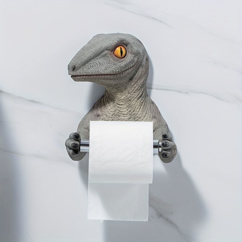 トイレ用ペーパーホルダー 恐竜 ティラノサウルス ３種類  シングルホルダー トイレ用ペーパーホルダー 恐竜 ティラノサウルス 3種類 シングル