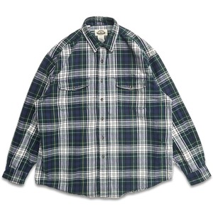 古着 エディーバウアー Eddie Bauer 長袖シャツ チェック 表記：XL　gd408957n w60401