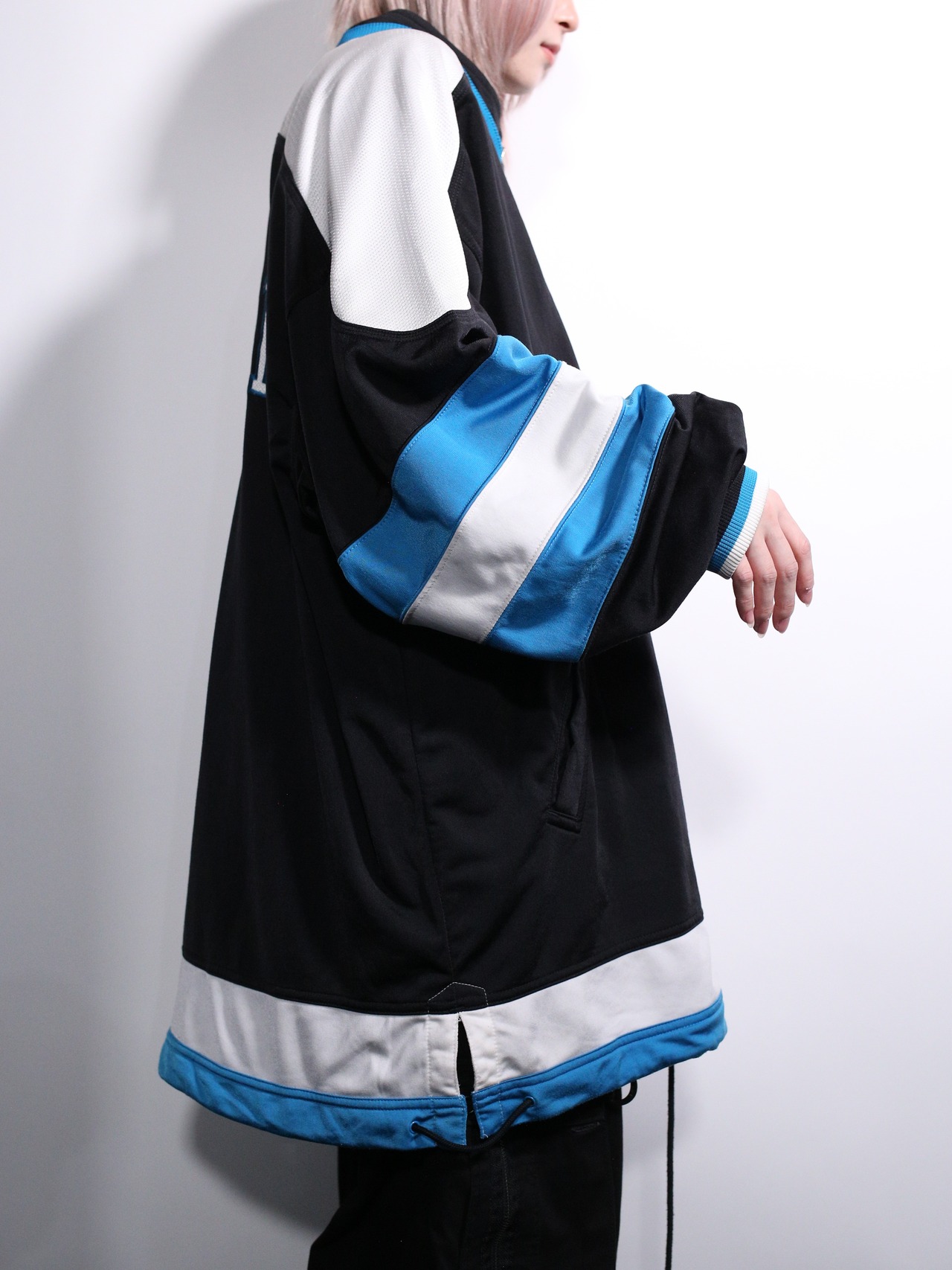 "NIKE" multi switch and back logo design over silhouette track jacket - 5