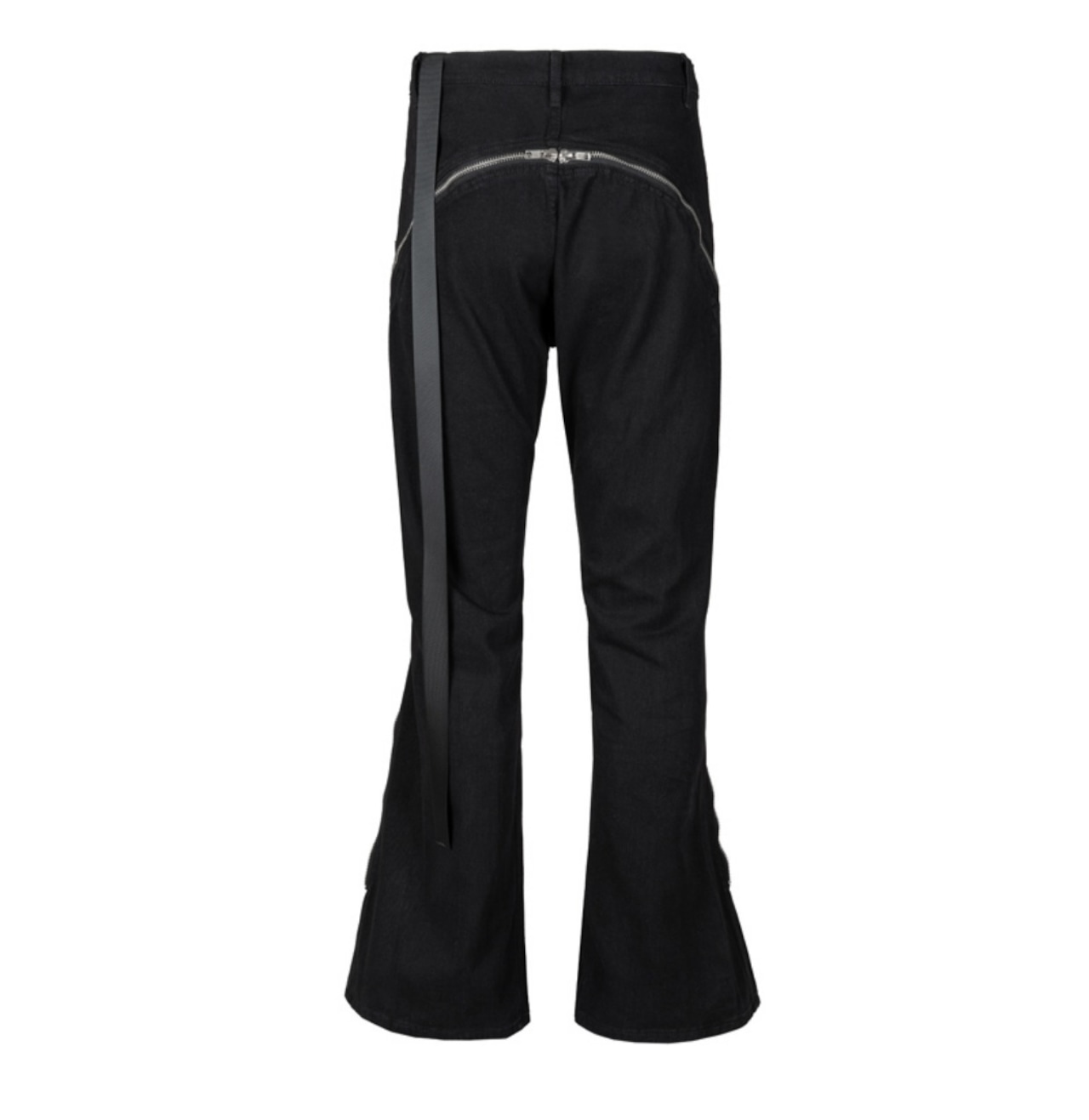 ストリート ジップアップスパイラル デニムパンツ P154