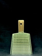 浅草柘　銅製卓上薬味おろし　片面目立て