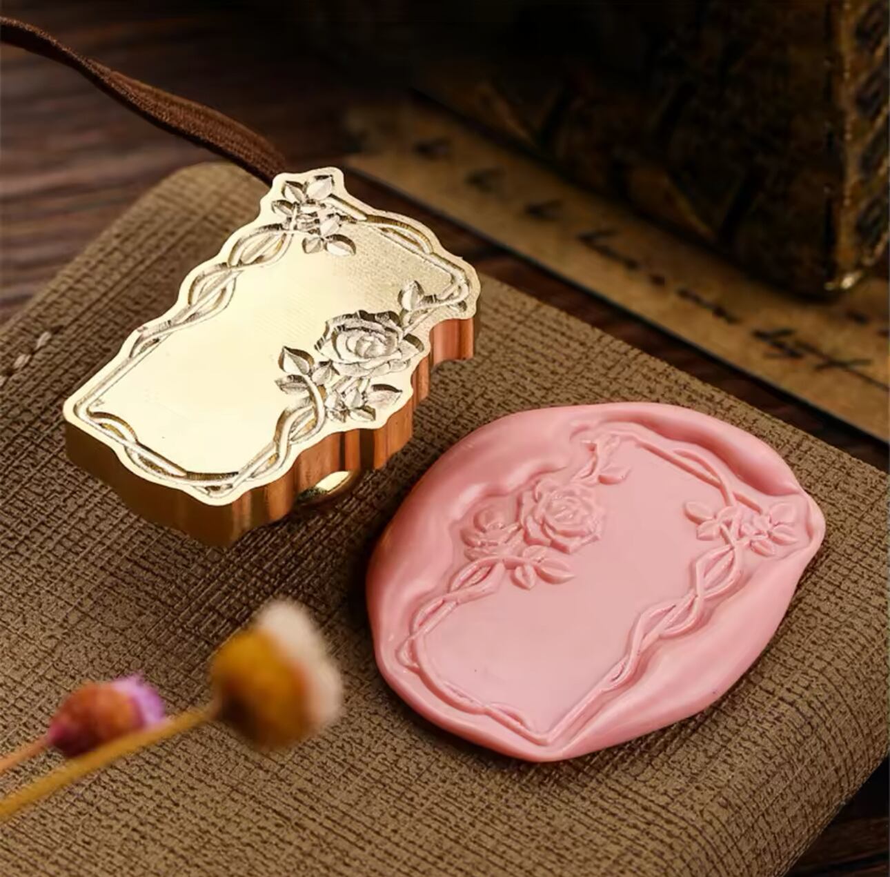 フレームスタンプ(ローズ)