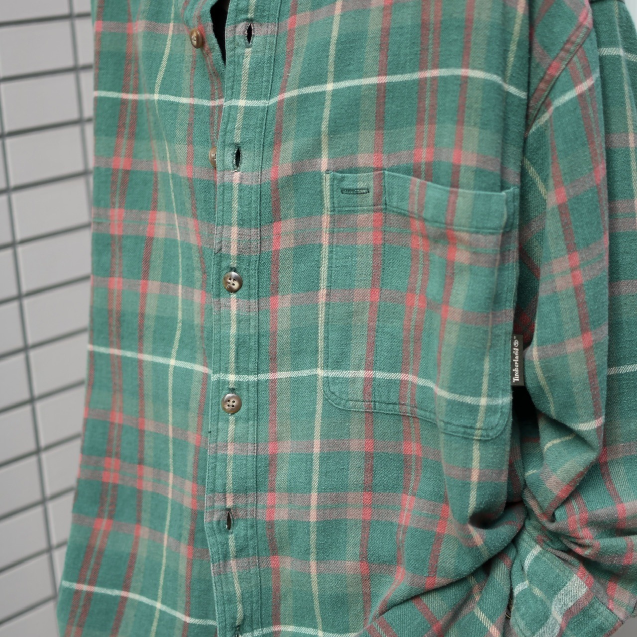 Timberland check cotton flannel shirt