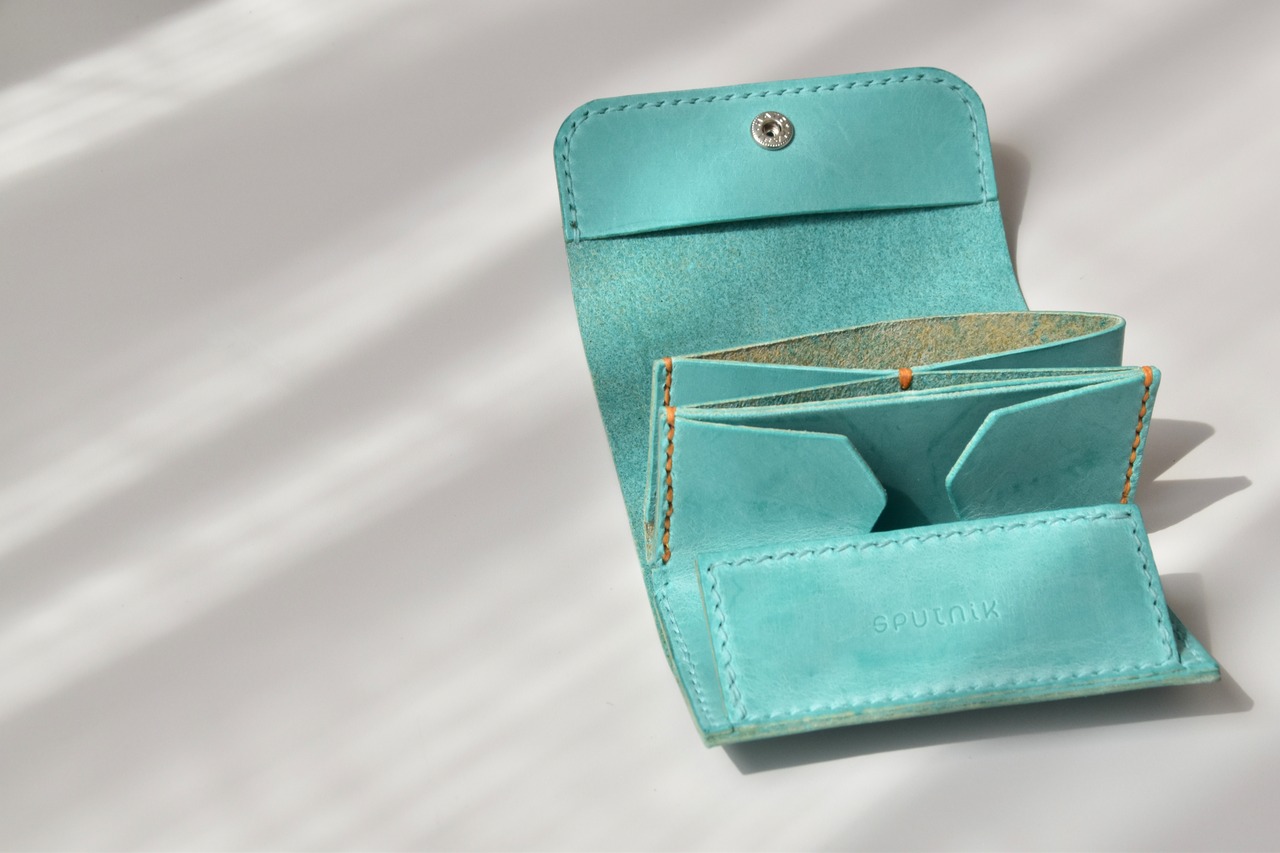 POPUP wallet "燦" / blue・画像2