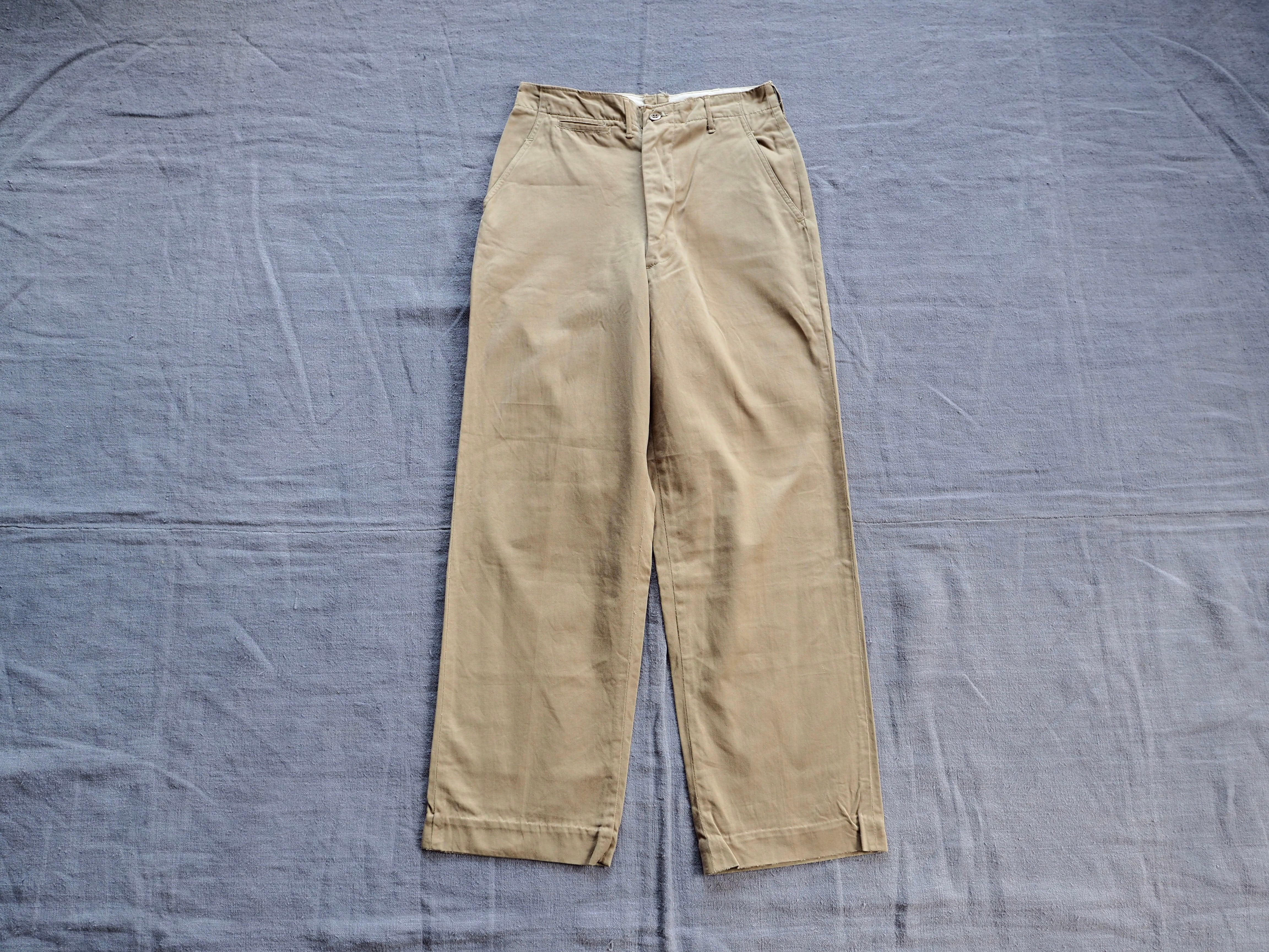 1950’s US.ARMY M-45 チノトラウザーズ w30