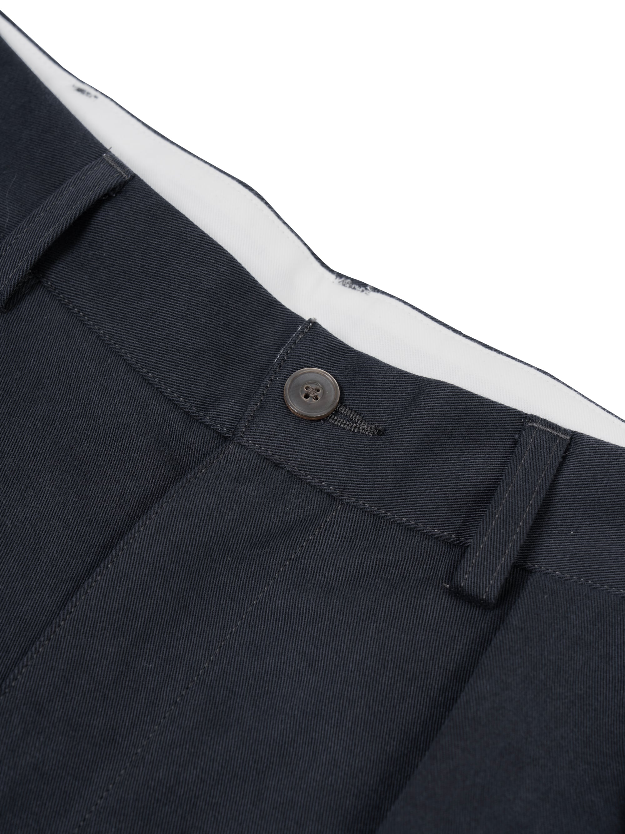 Cotton 2tuck Washed Chino Shorts (black) | OVY