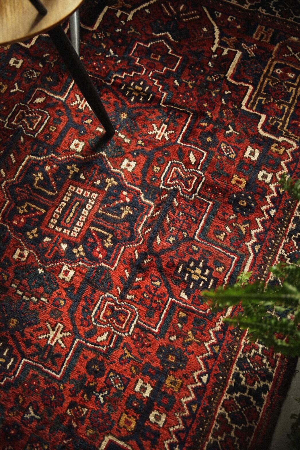 615 -Semi Antique Qashqai rug