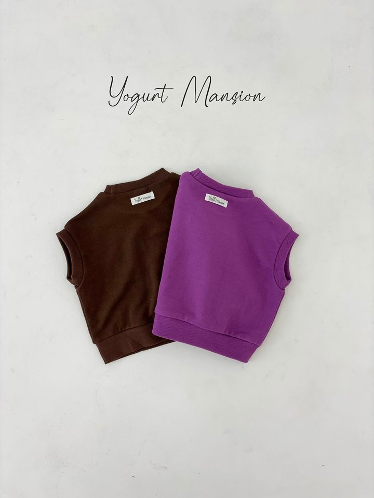 【取寄/韓国直送】Yogurt Mansion　フレンズチョッキ｜秋服｜韓国子供服｜26/AT