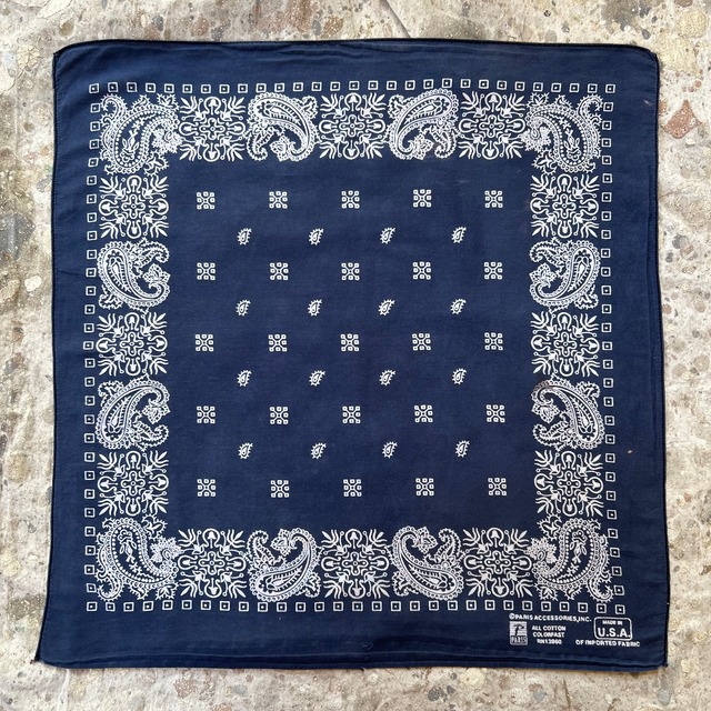 ⑤ 80S～ Bandana Dogtown Jay Adams Navy ドッグタウン ジェイ アダムス ネイビー