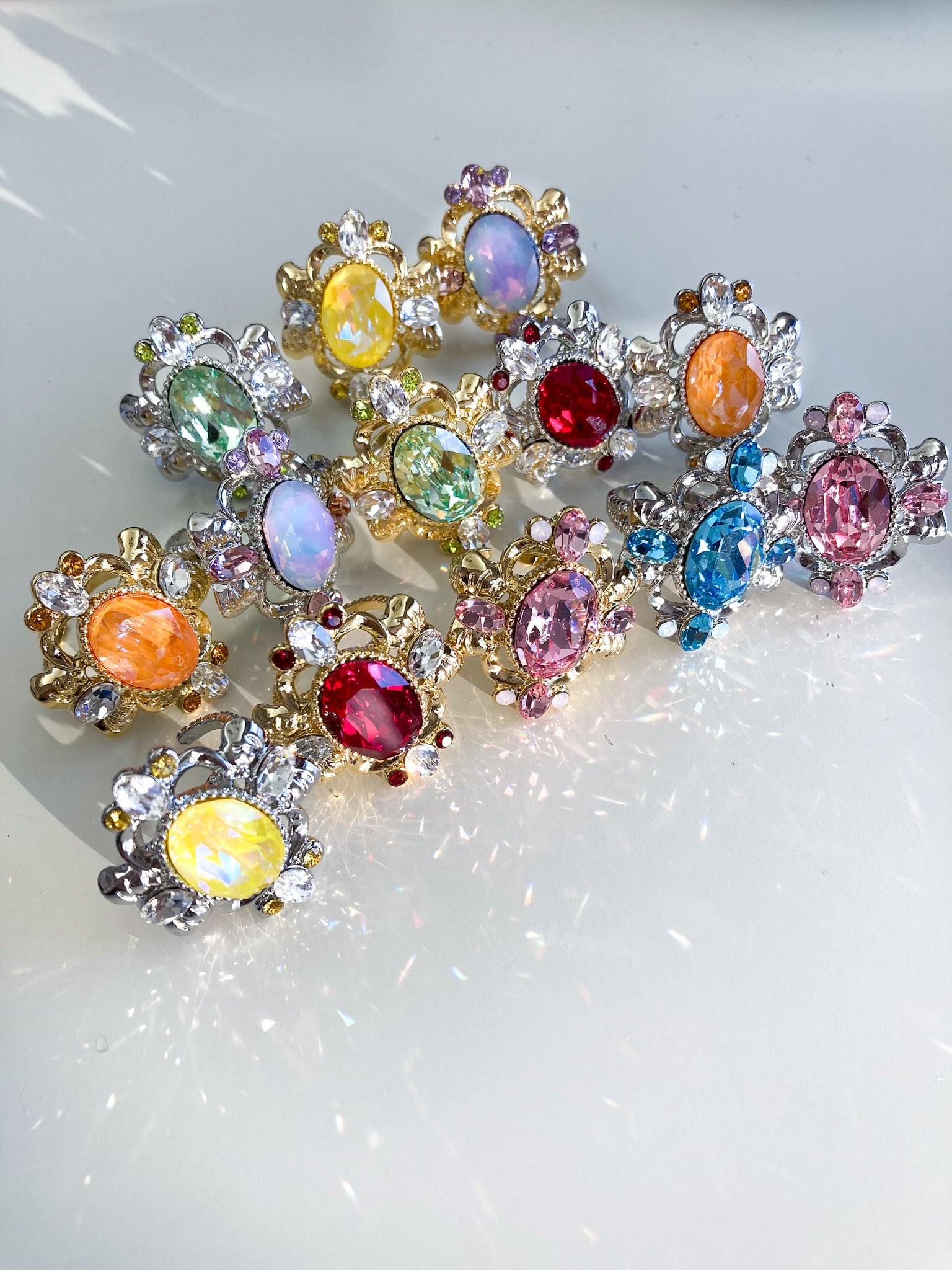 Decorative ring (purple blue) | マルベリコ