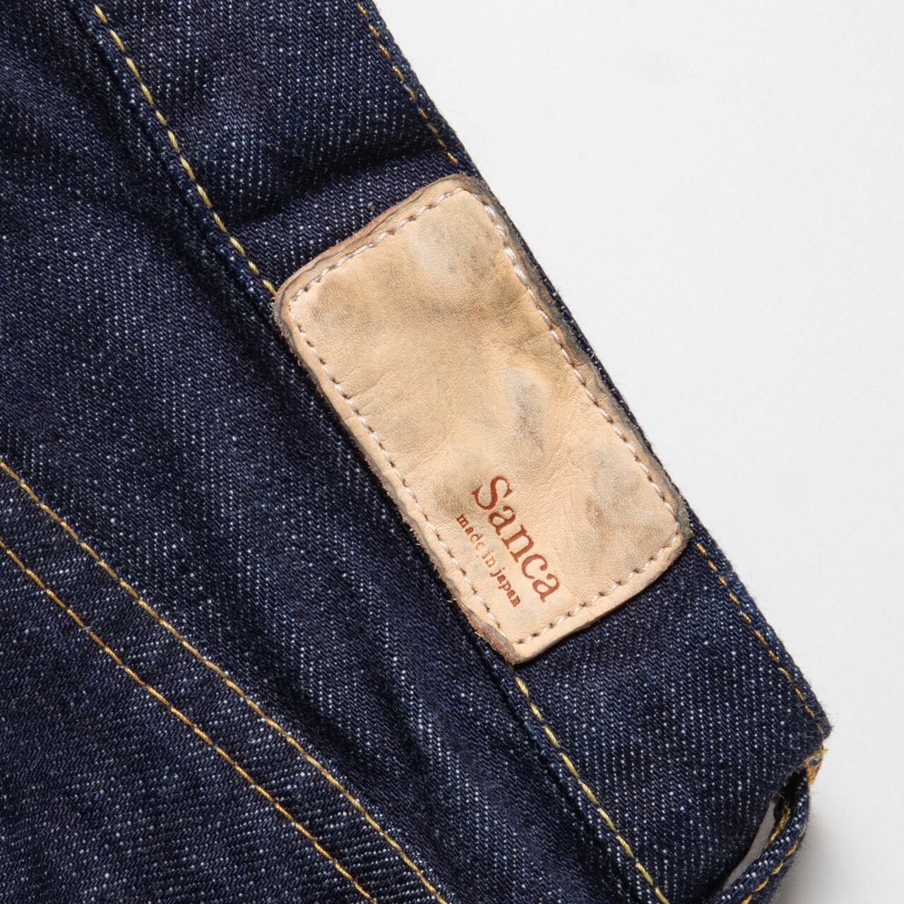 15.5OZ DENIM TAPERED 5P PT01 / Sanca サンカ テーパードデニム | PEPS