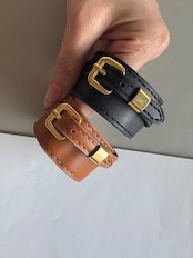 レザーベルトバングル