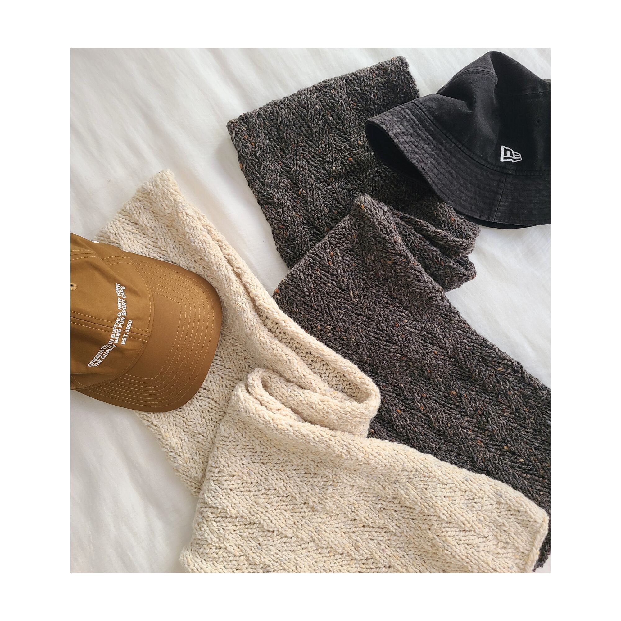 Jul Pattern Collection NO.3｜ヘリンボーンマフラー | THE SHOP Jul