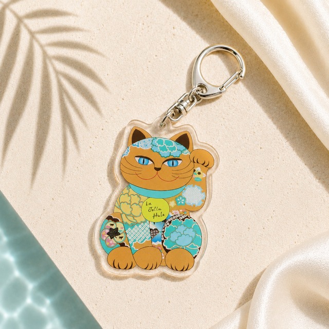 【COOK】LUCKY CAT アクリルキーホルダー ノーマルタイプ