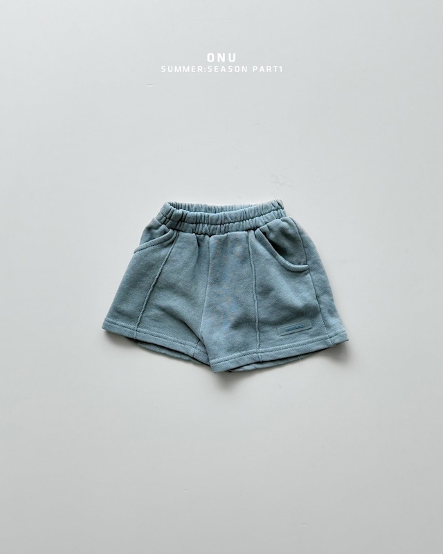 《予約》送料無料 【ONU】 Pintuck Terry Pants