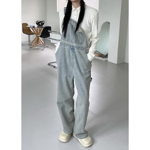 [One object] Vintage denim suspenders 正規品 韓国 ブランド 韓国ファッション 韓国代行 デニム