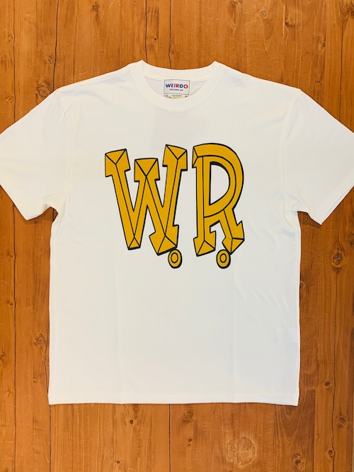 【WEIRDO】ウィアード BIG W.R. - S/S T-SHIRTS (WHITE) メンズTシャツ