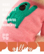 【PUPPYGALLERY公式】バナナマニアニット【pink】3XL