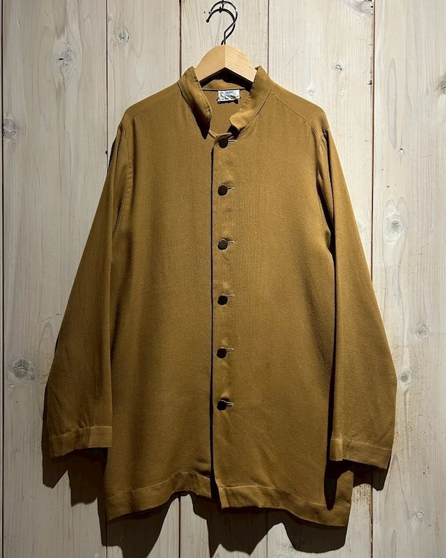 【a.k.a.C.a.k.a】60's “Sears” Vintage Mao Collar Shirt
