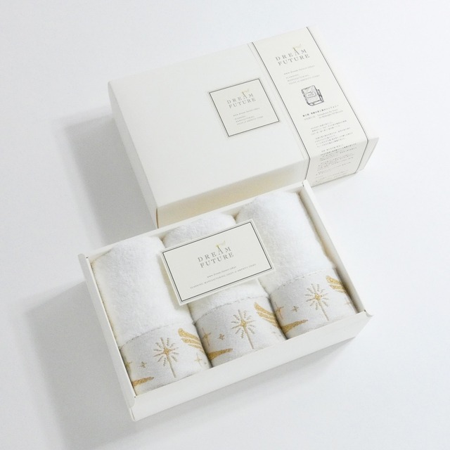 無撚糸（むねんし）高級Hand Towel　１枚SET　PURPLE