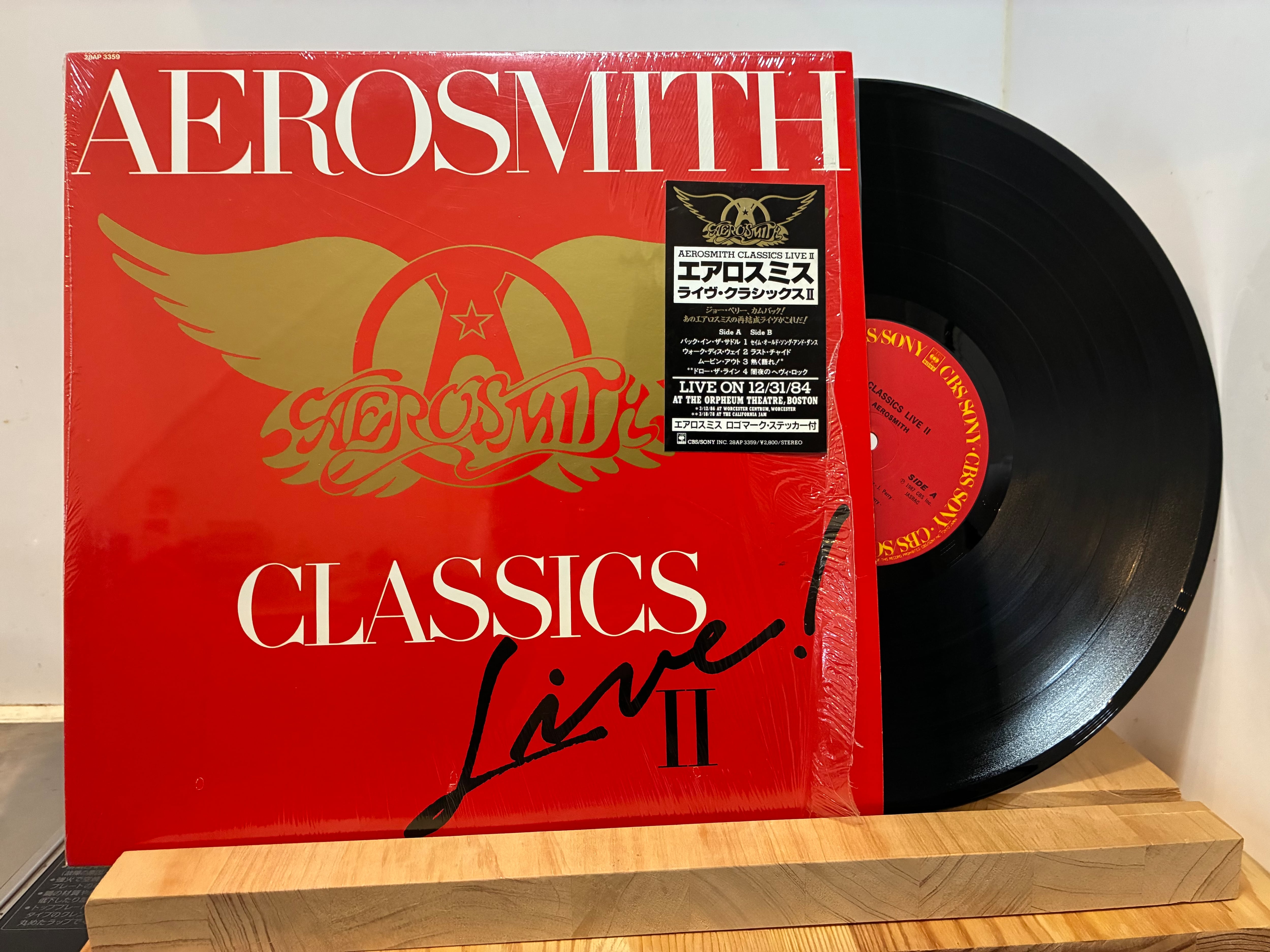 AEROSMITH / CLASSICS LIVE Ⅱ | sixteen records (シックスティーン