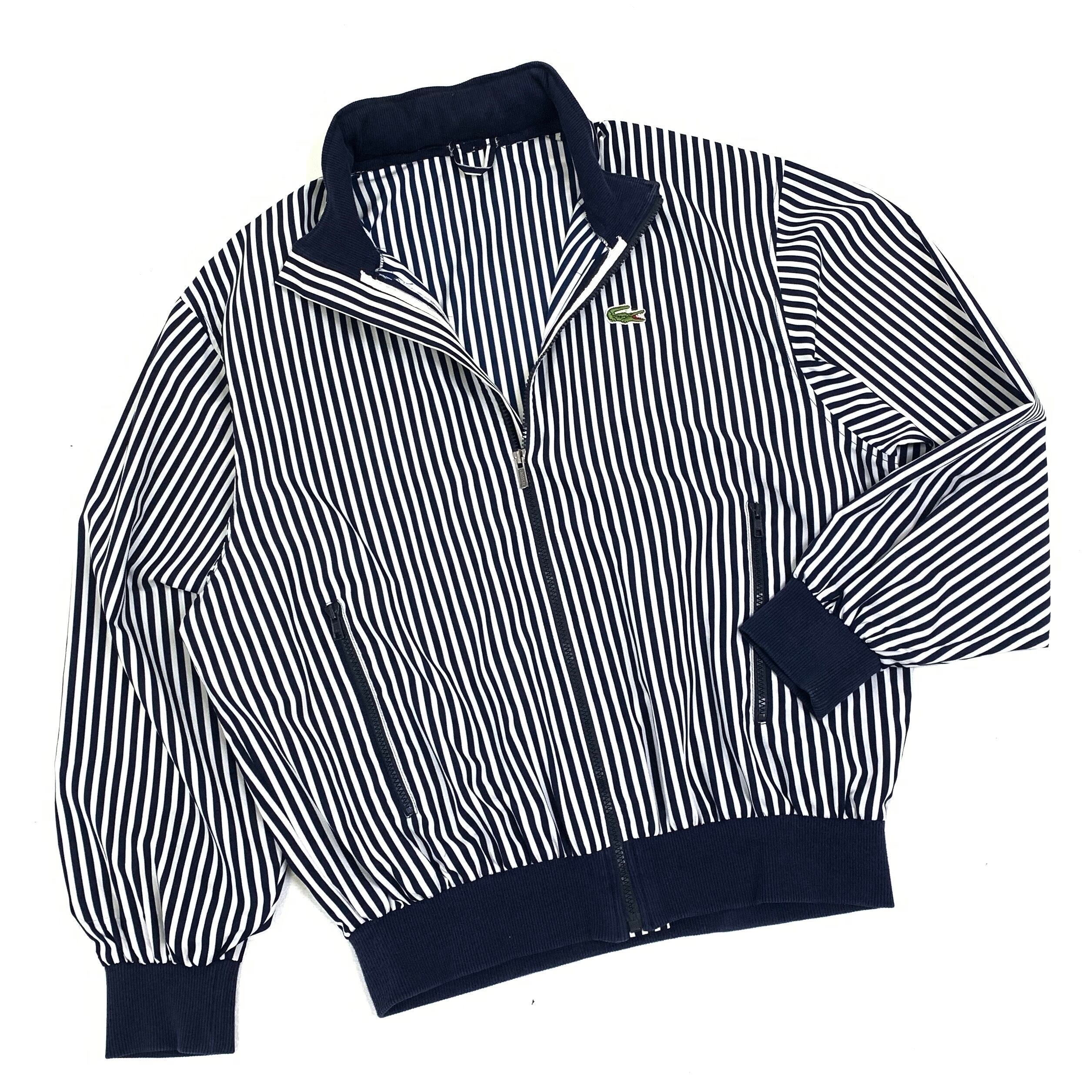 0399 / 1990's lacoste stripe swing-top ネイビー×ホワイト 0399 / 1990's lacoste stripe swing-top ネイビー×ホワイト