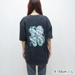 BYOF smoke TEE [フェードブラック]