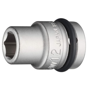 【新着特価】トネ(TONE) インパクト用ソケット 4NV-12 差込角12.7mm(1/2) 二面幅12mm