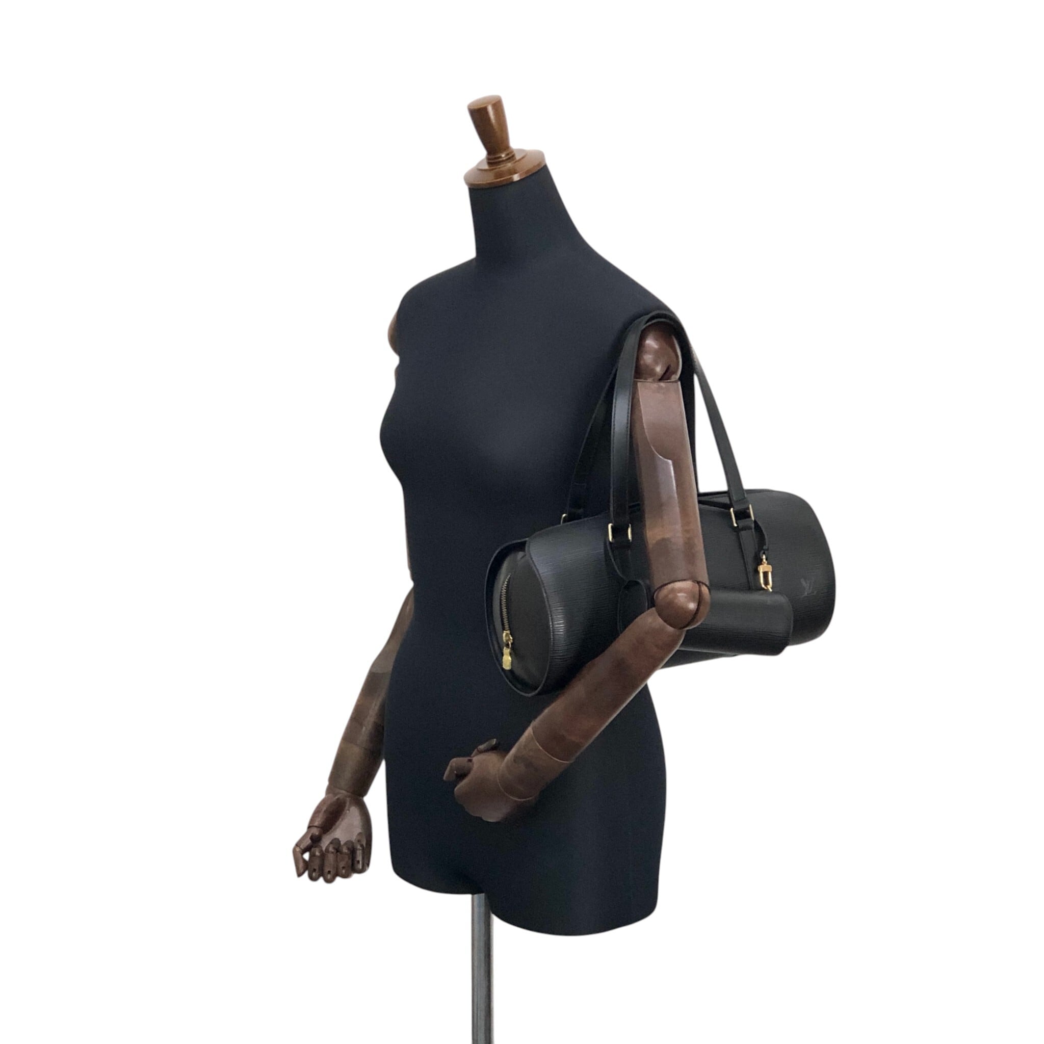 LOUIS VUITTON ルイヴィトン エピ トートバッグ ブラック スフロ