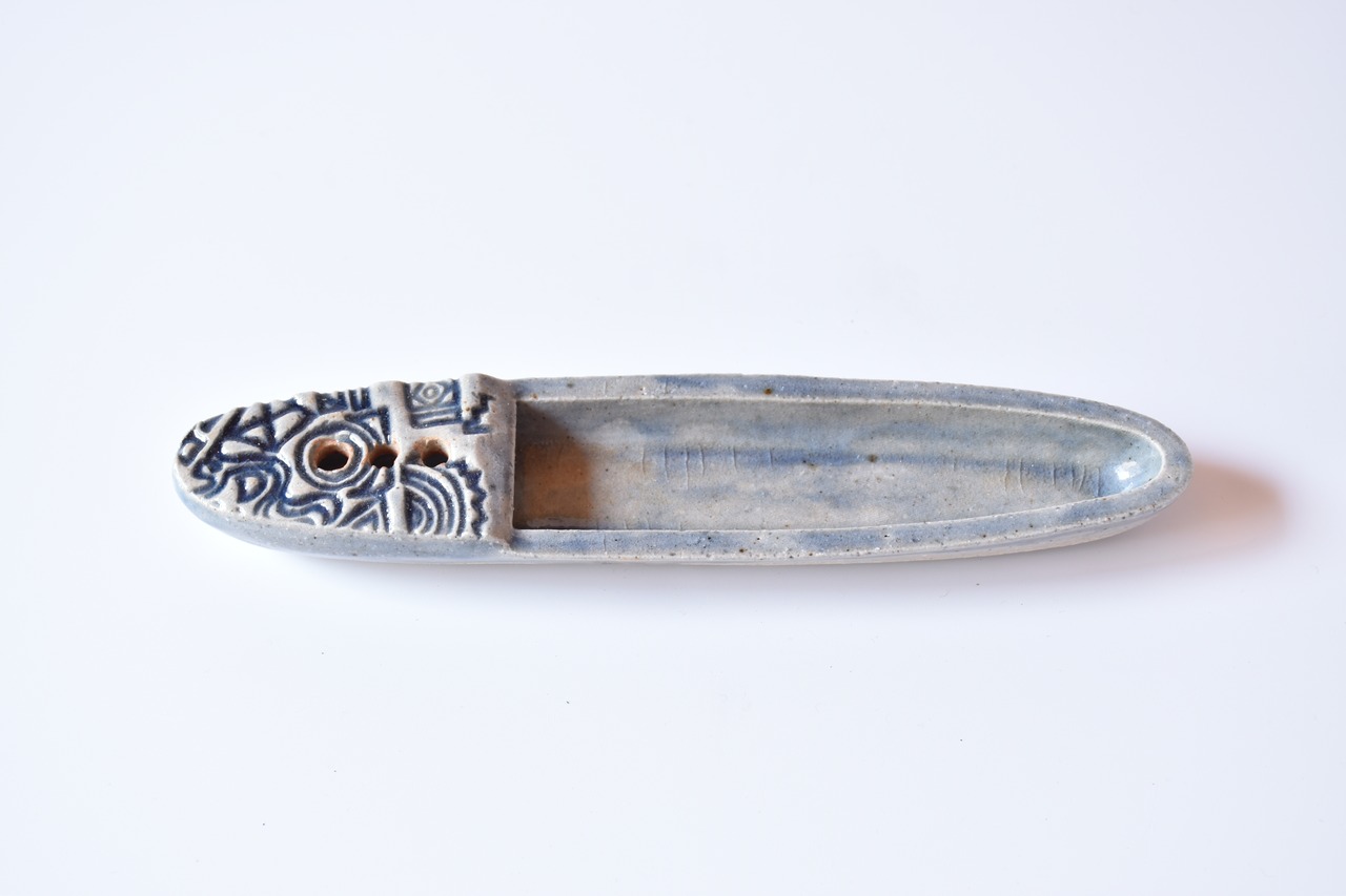 小代瑞穂窯 / 福田るい : 香立 / 花入 (中) ①