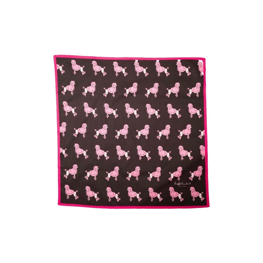 Dieffe kinloch handkerchief(poodle)