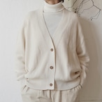 オーガニックコットンニット 片あぜコクーンカーディガン/People Tree