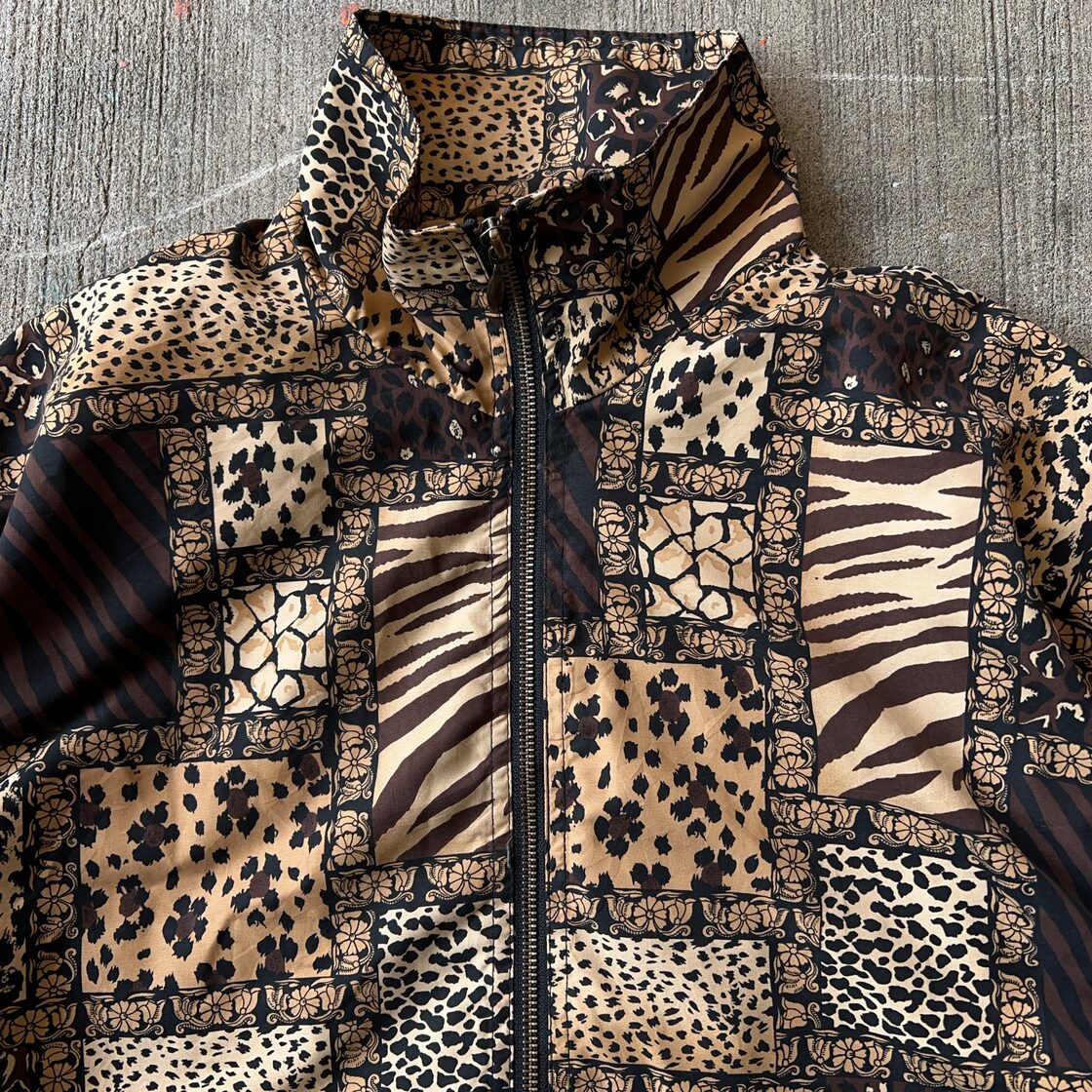 Westbound Design Nylon Jacket SIZE M 総柄デザイン ナイロン 