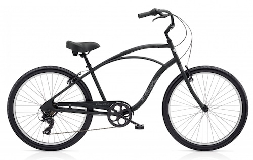 Electra Cruiser 7D  STEP OVER  Matte Black