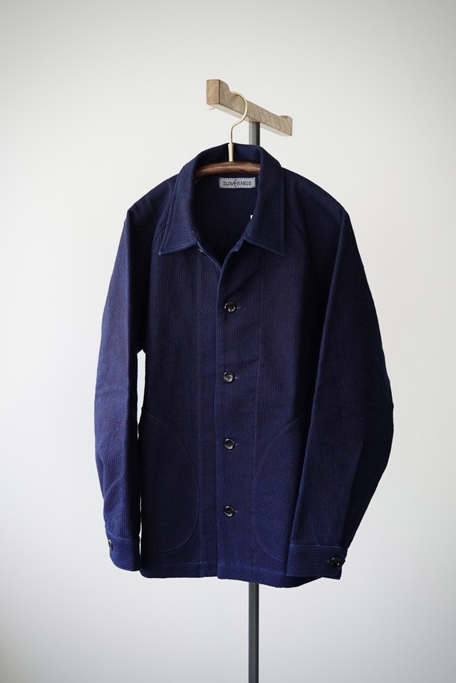 [SELECT BRAND] Sashiko / Coach Jacket (藍染）