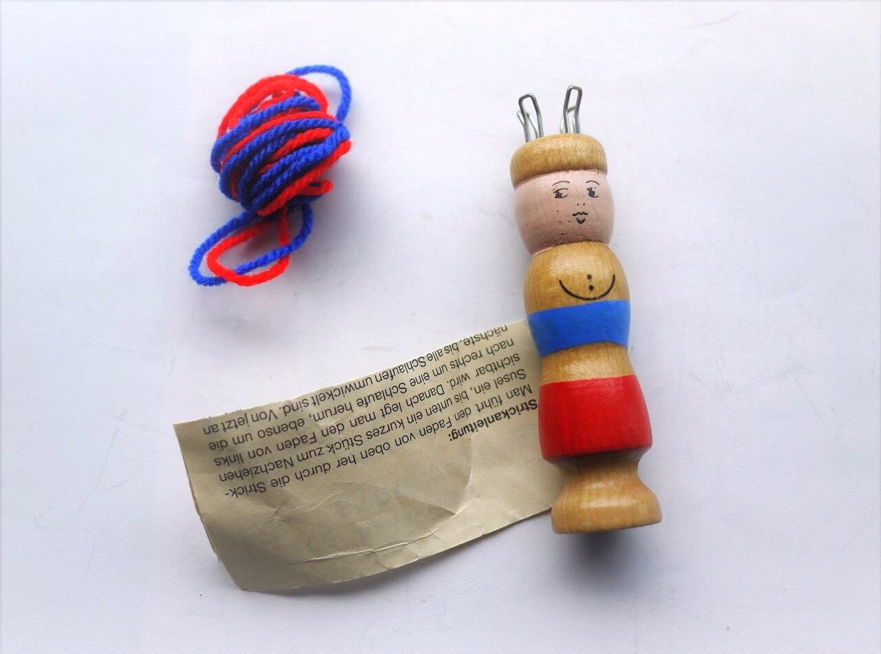 ドイツ リリヤン Knitting Doll リーフレット